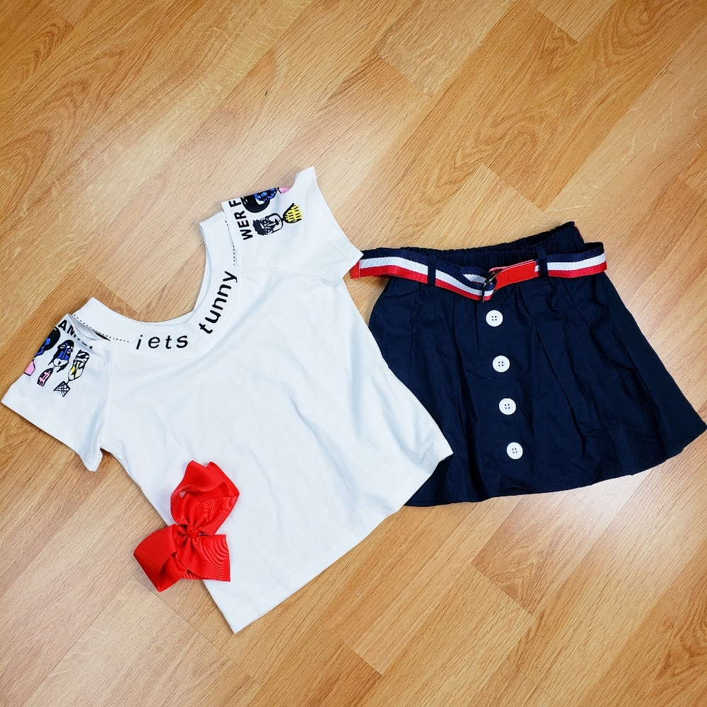 Girls Skirt Set Size 6
